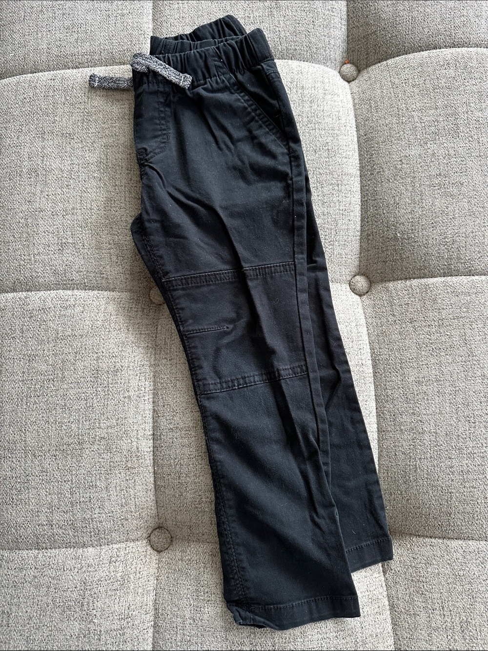 Cat & Jack Black Kids Drawstring Casual Pants